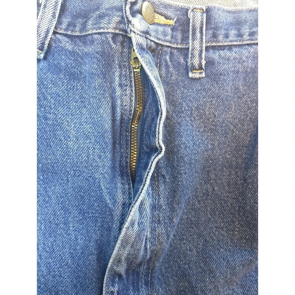 Wrangler Authentics Mens Relaxed Fit Straight Leg Blue Jeans 96501MR 44x29